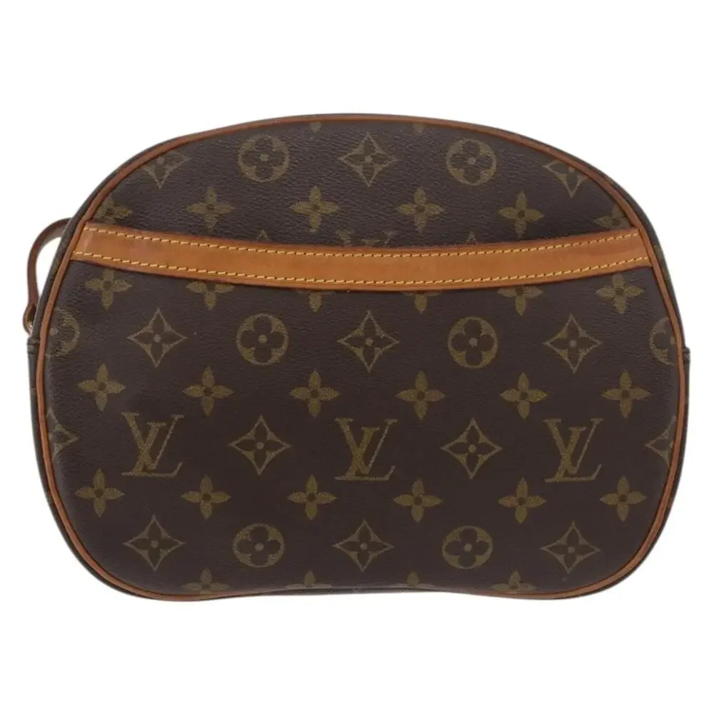 Louis Vuitton Monogram Blois Shoulder Bag Brown